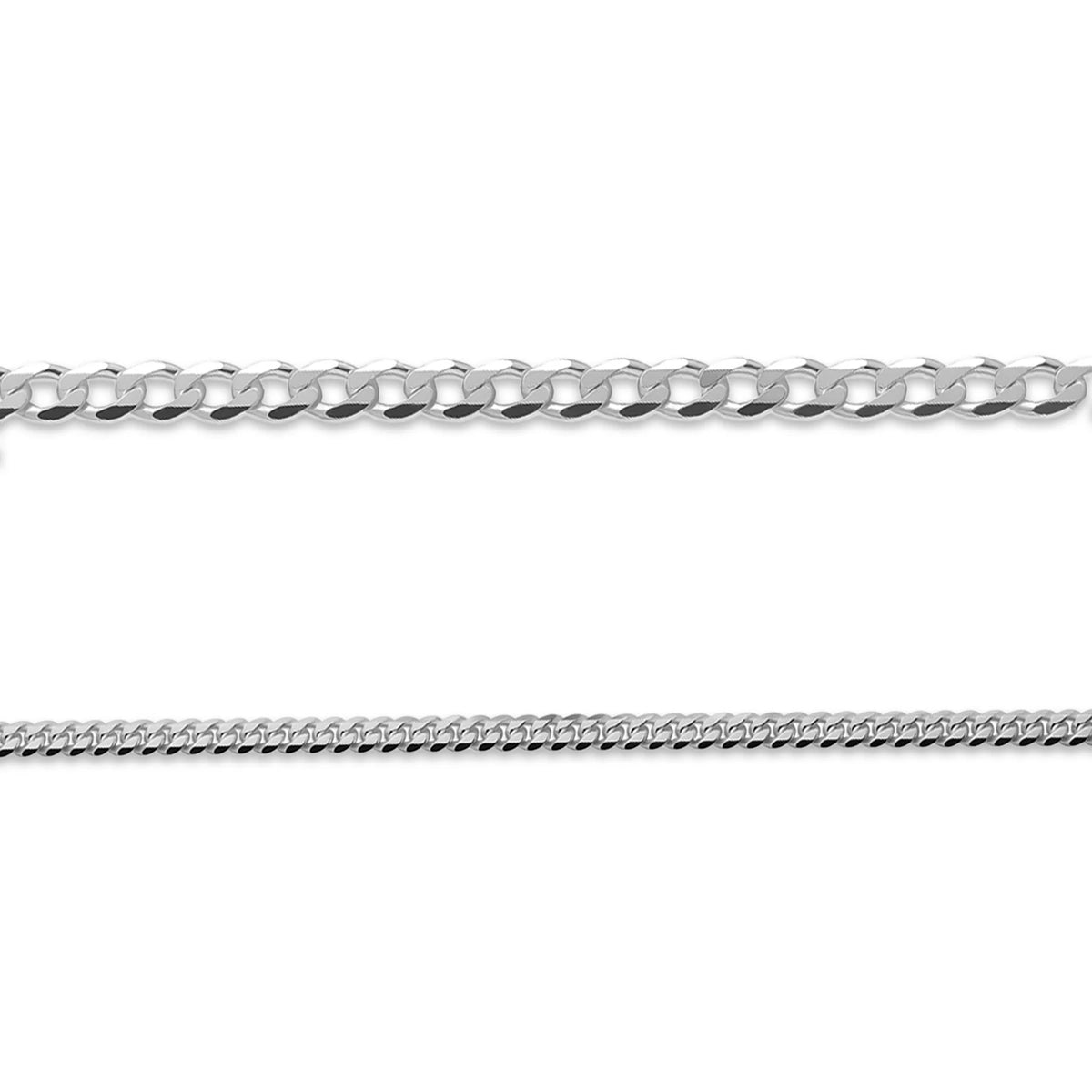 STERLING SILVER CURB CHAIN