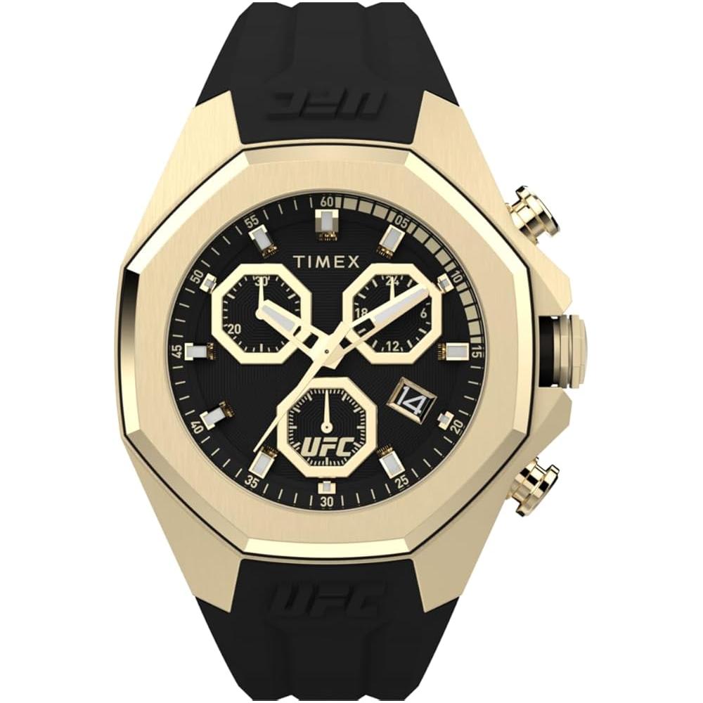 Timex UFC Pro Quartz Chronograph Silicone Mens Watch