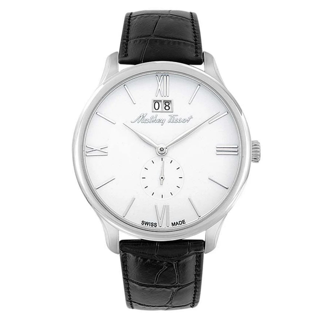 Mathey Tissot Men's Edmond White Dial Watch