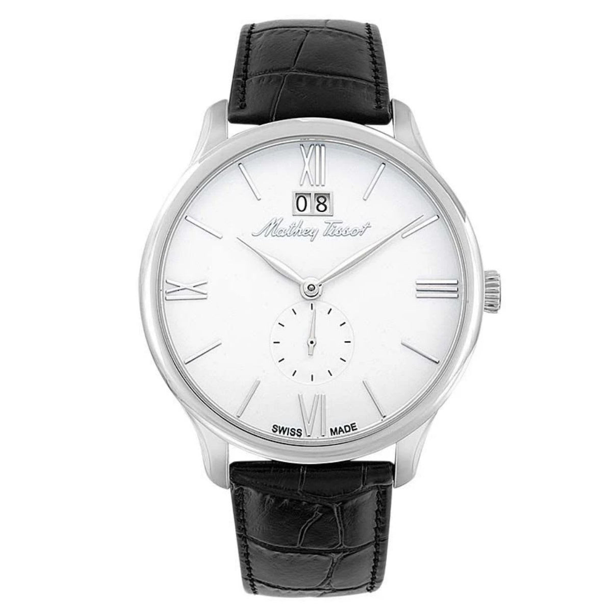 Mathey Tissot Men's Edmond White Dial Watch