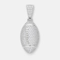 Football Pendant (Silver)