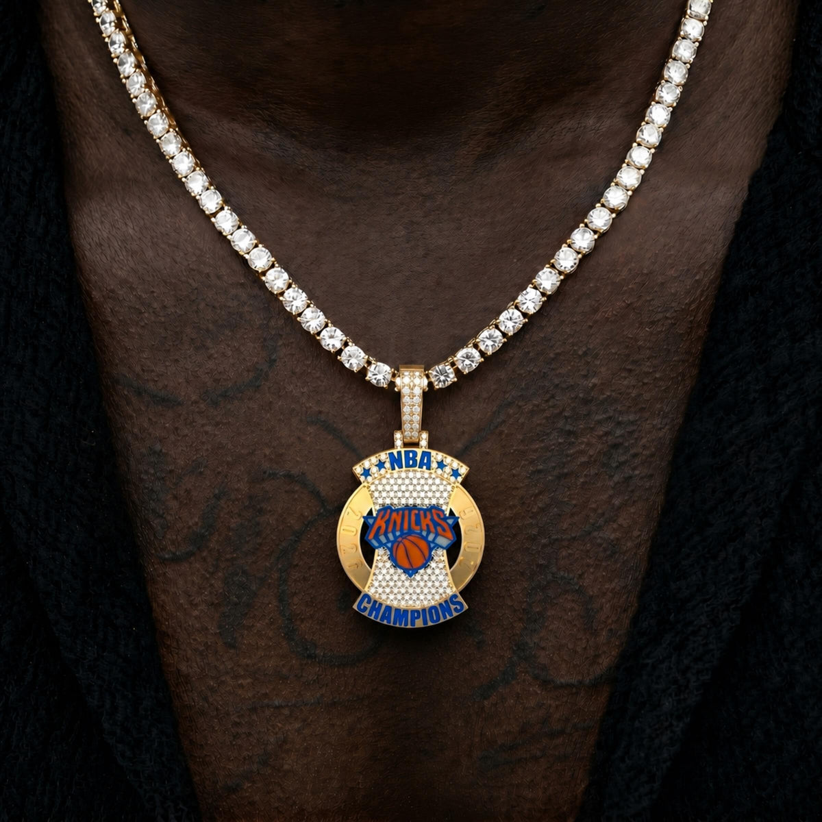 New York Knicks Official NBA 2026 Championship Pendant