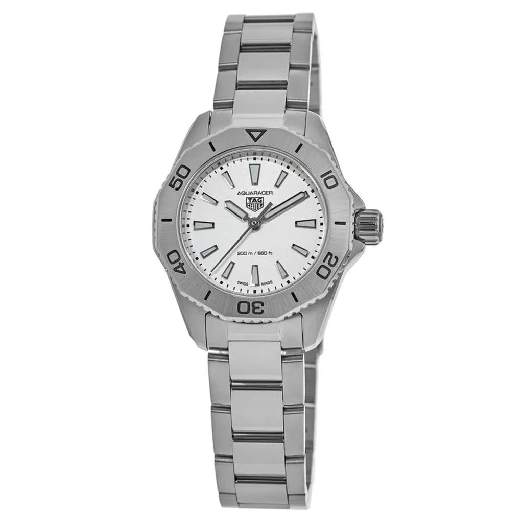 Tag Heuer Women's AquaRacer White Dial Watch