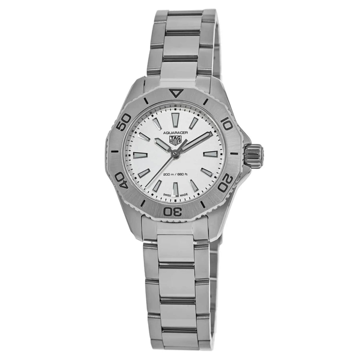 Tag Heuer Women's AquaRacer White Dial Watch