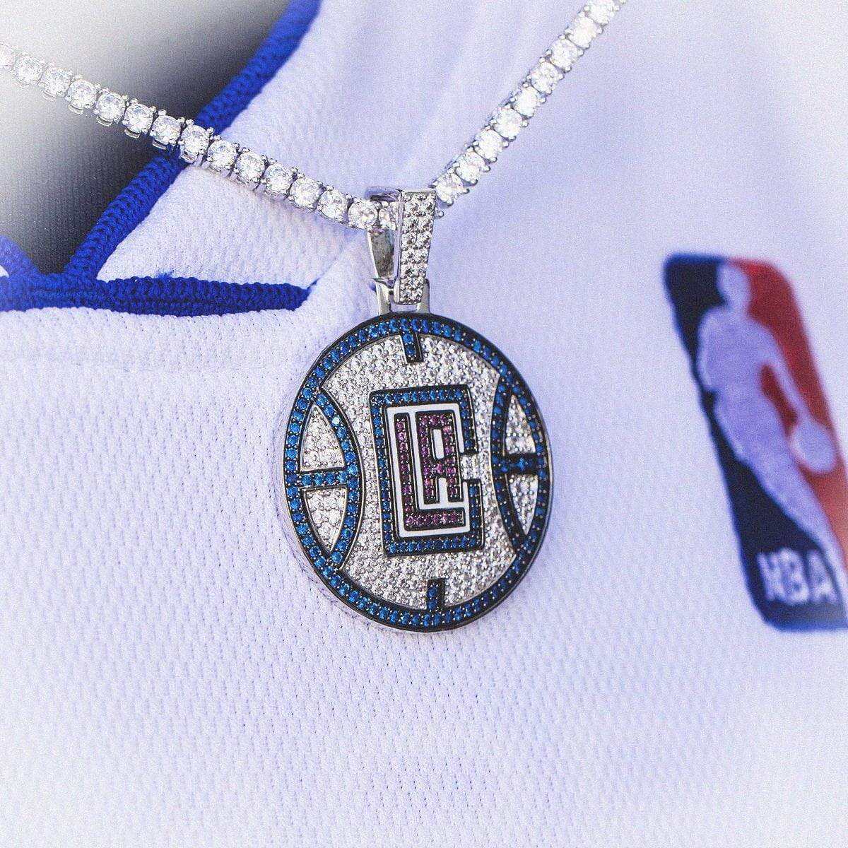 LA Clippers Official NBA Logo Pendant