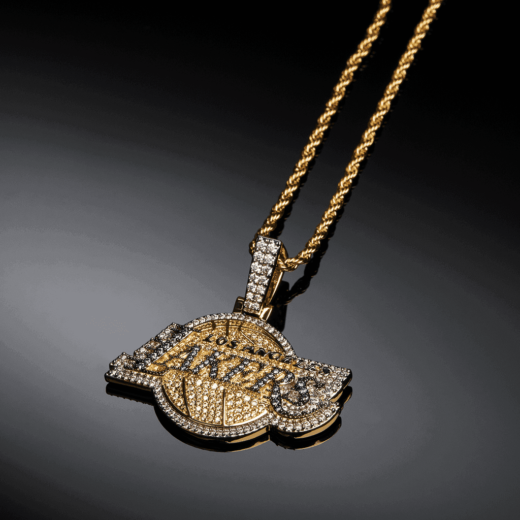 Los Angeles Lakers Official NBA Logo Pendant