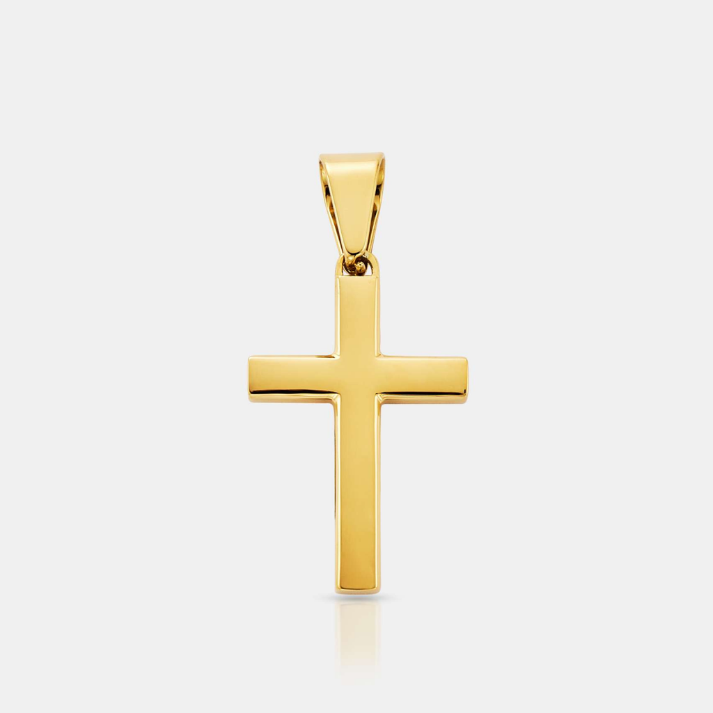 Latin Cross Pendant (Gold)