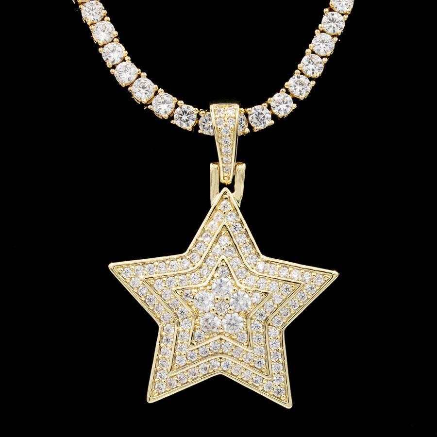 Layered Star Pendant