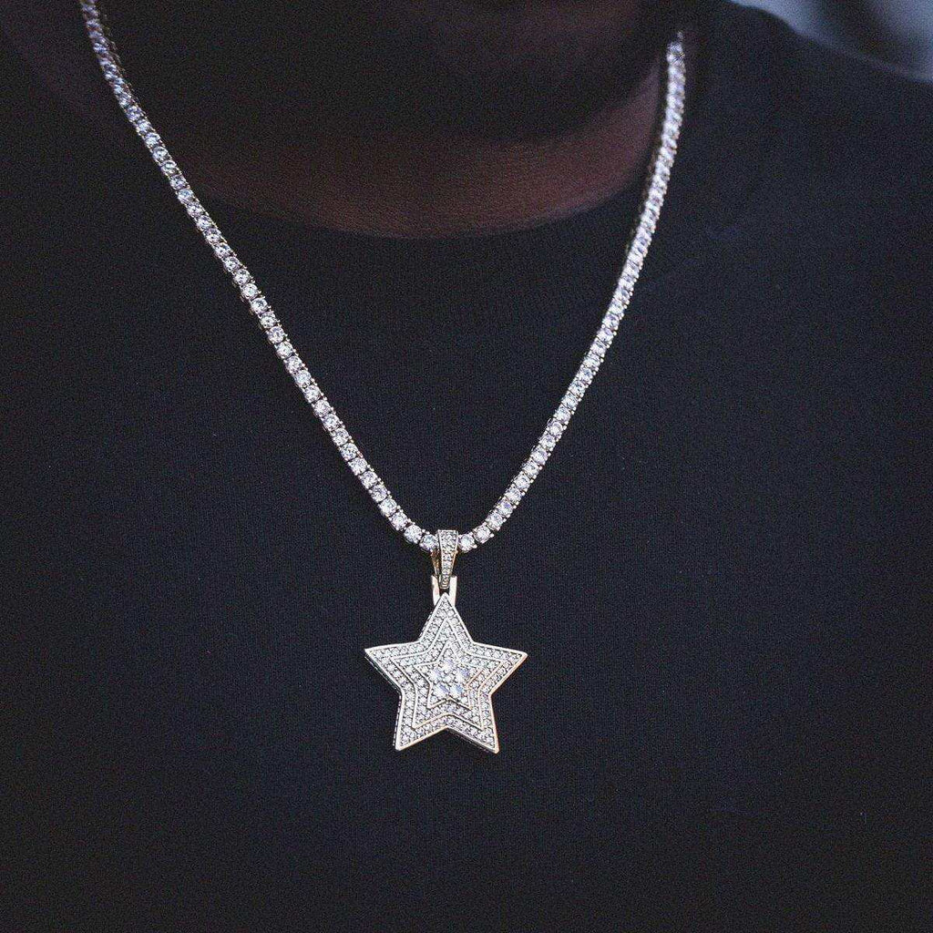 Layered Star Pendant