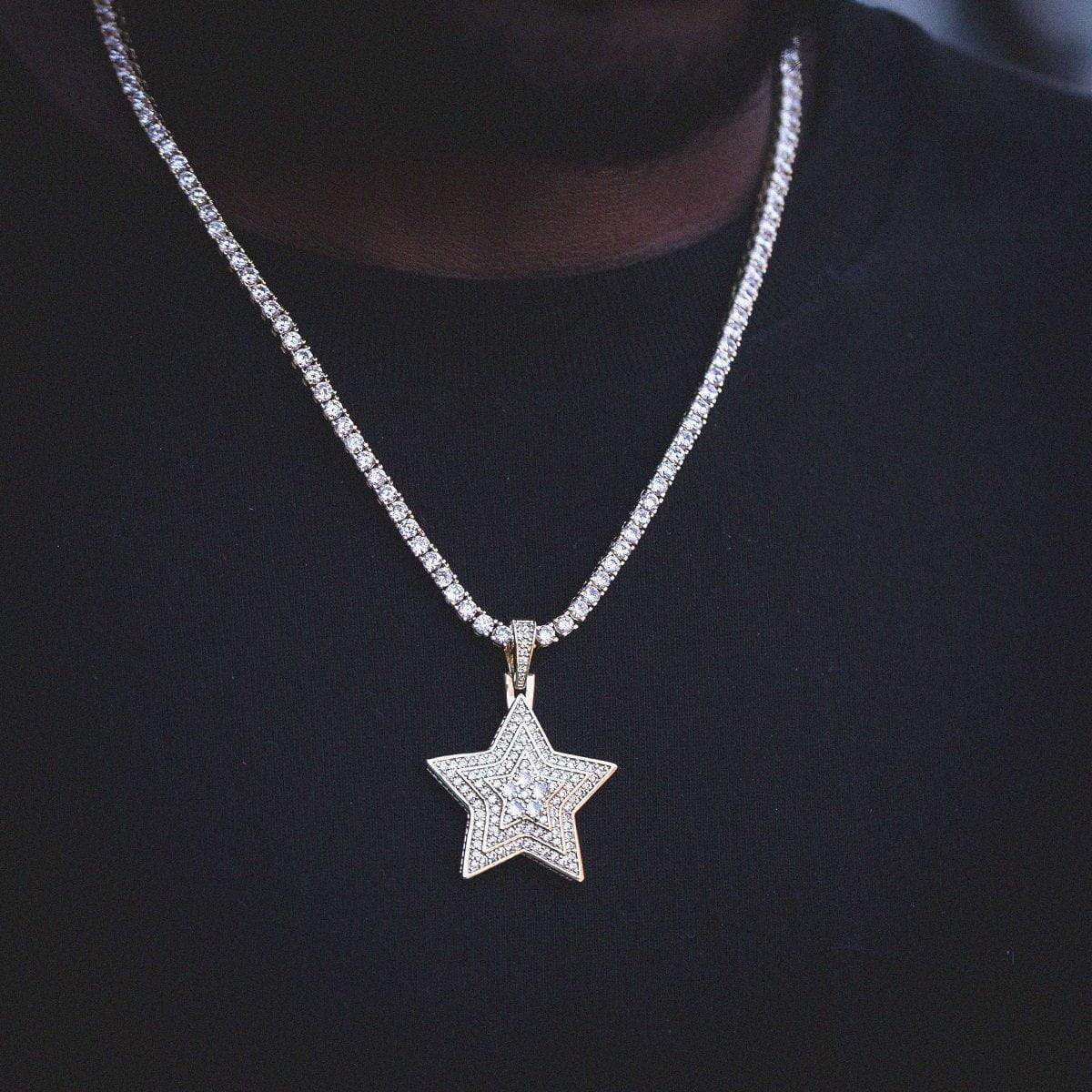 Layered Star Pendant