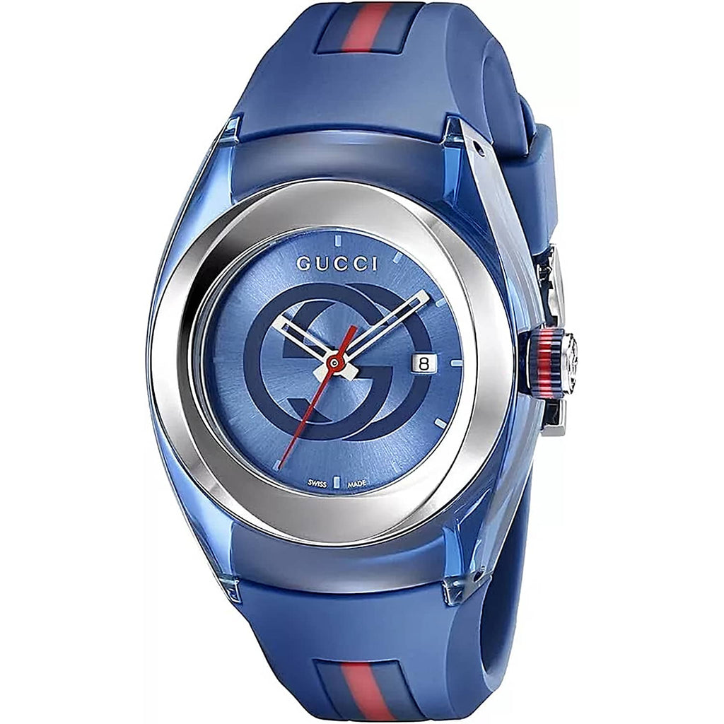 Gucci Men's Sync Blue Dial Watch