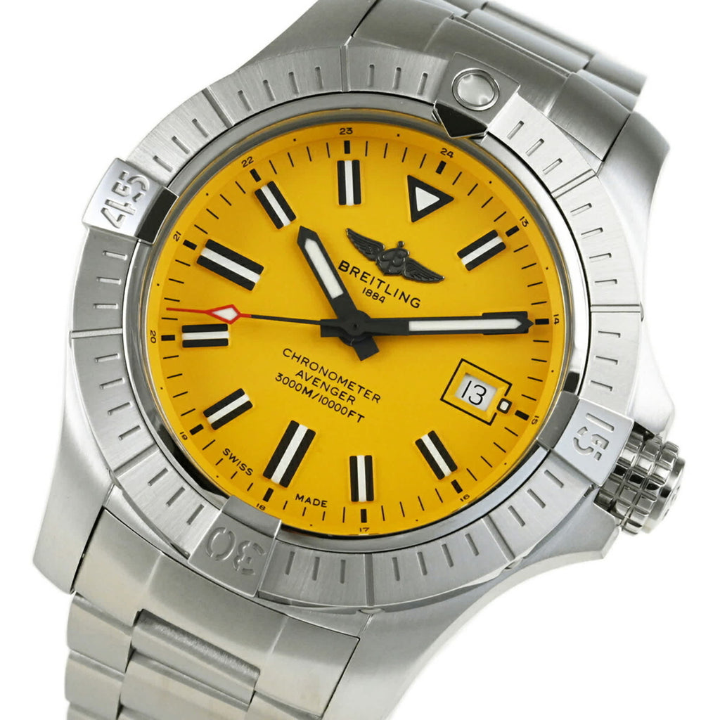 Breitling Avenger Stainless Steel Wristwatch (Pre-Owned)
