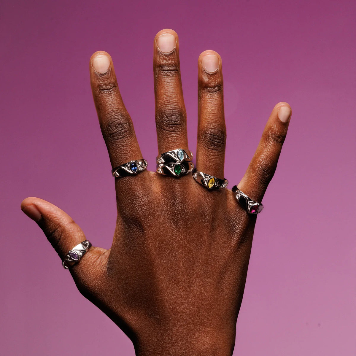BIRTHSTONE RINGS