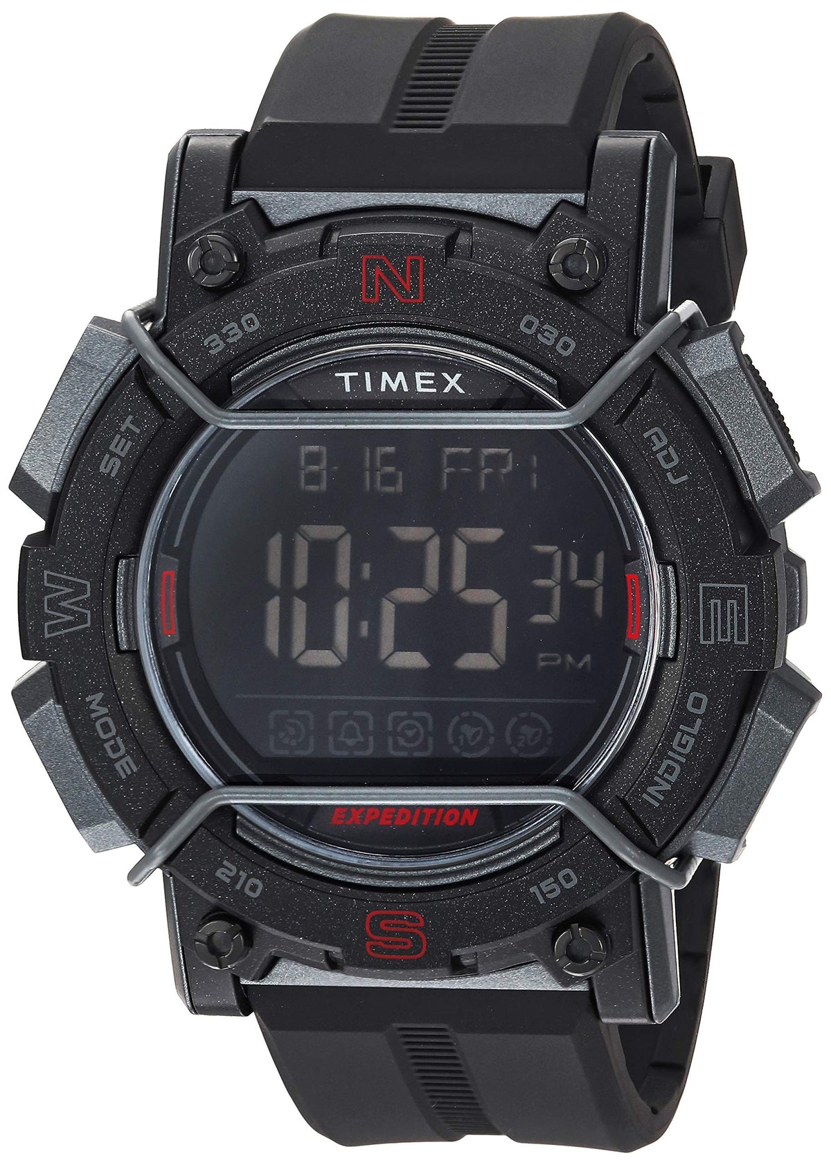 Timex Expedition Digital CAT World Time Mens Watch