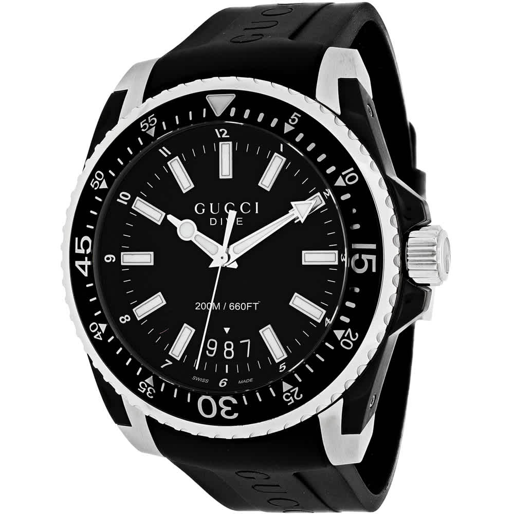 Gucci Men's Black dial Watch