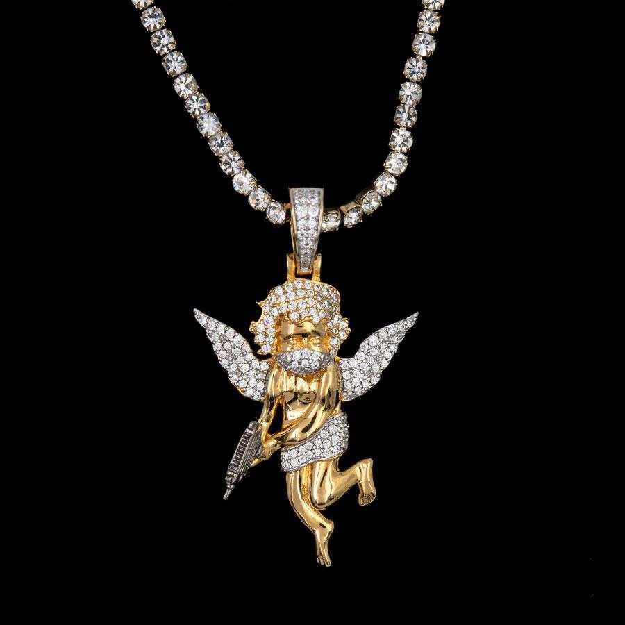 Masked Angel Pendant