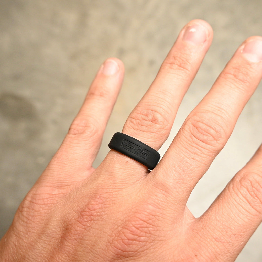 Nobody Cares. Work Harder. Silicone Ring