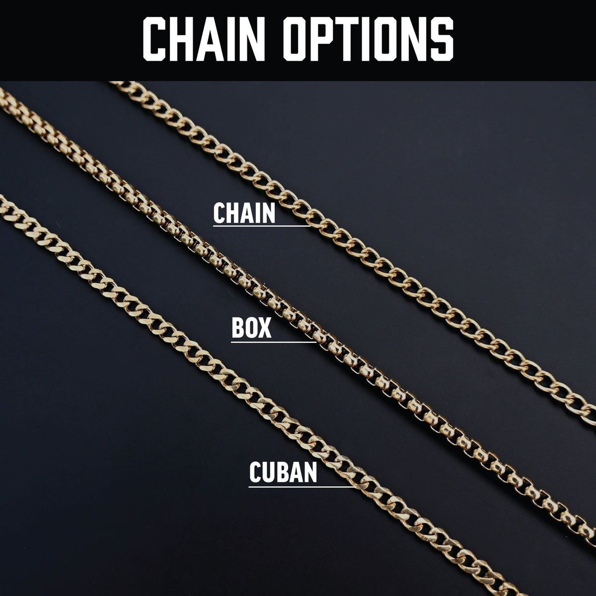 00-09 Custom Number Pendant Necklace - 14K Gold Plated Stainless Steel