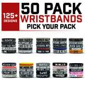 50 Pack Wristbands | Pick Your Pack
