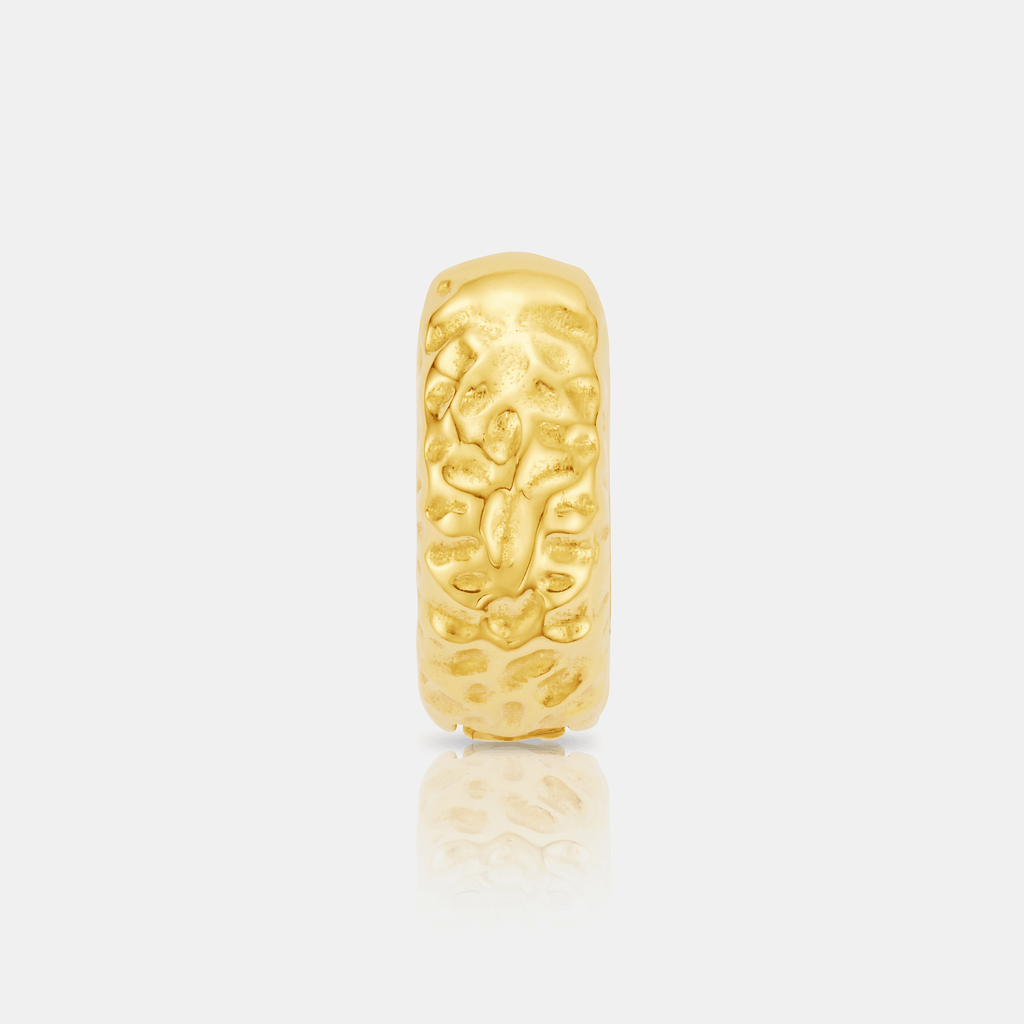Melted Hoop Earring (Gold)