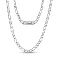7mm Figaro Link Engravable Chain