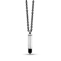 Black Bullet Urn Pendant