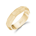 5mm Matte Faceted Band