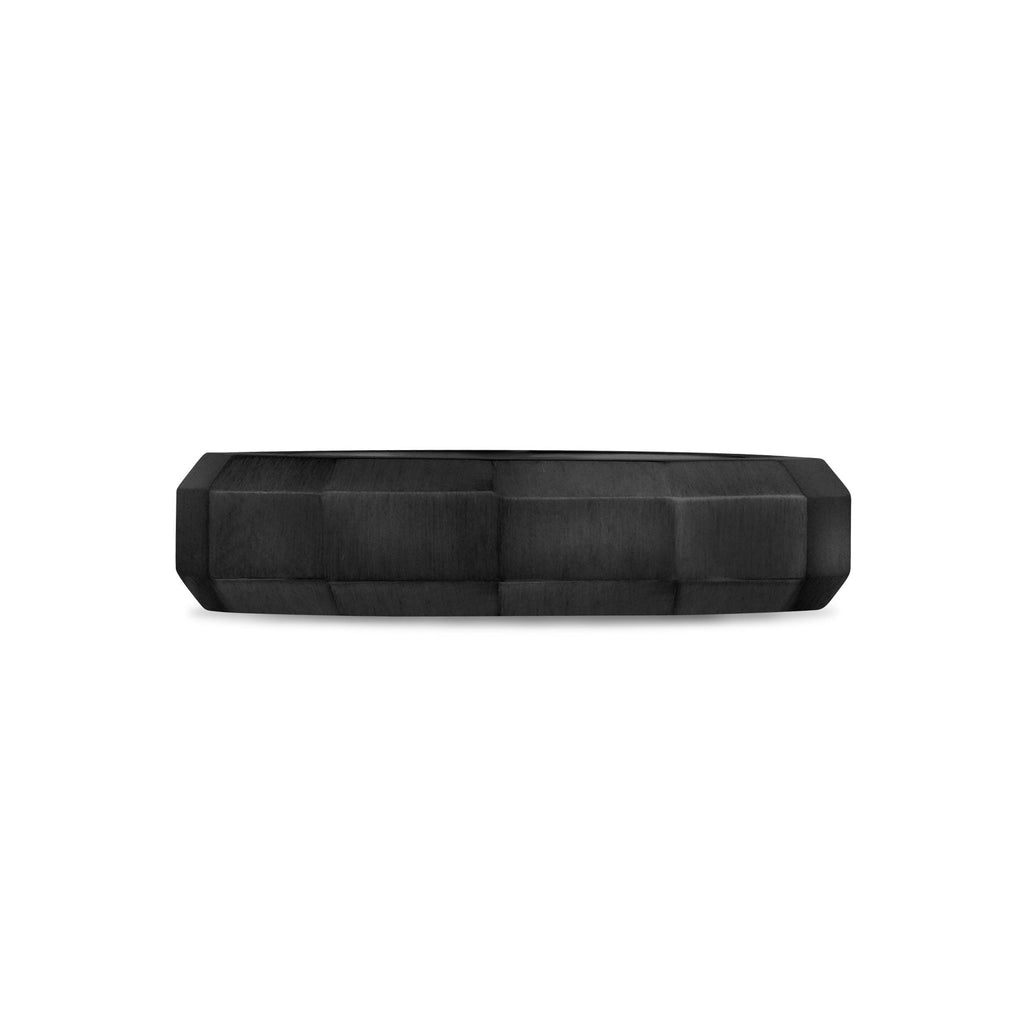 5mm Matte Faceted Band