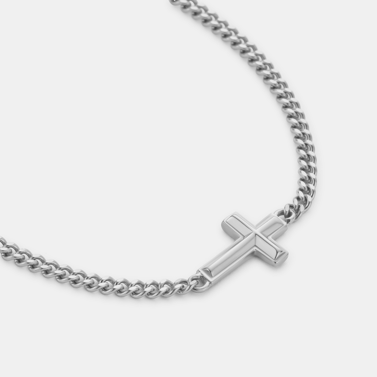 Cross Bracelet (Silver)
