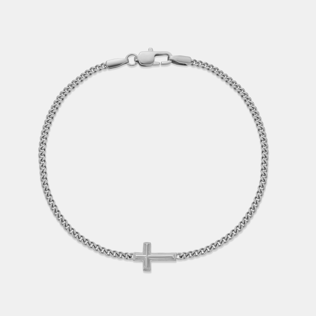 Cross Bracelet (Silver)