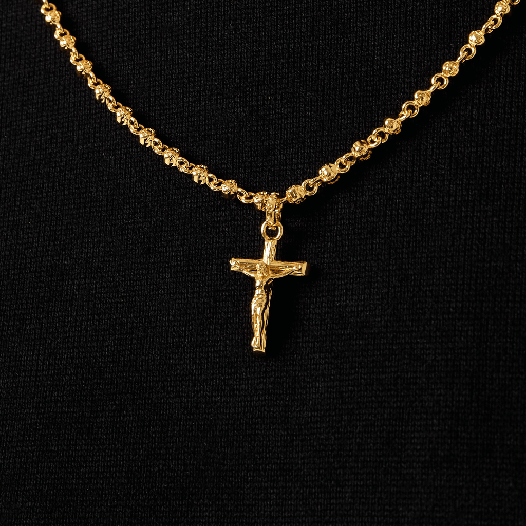 Rosary Crucifix (Gold)