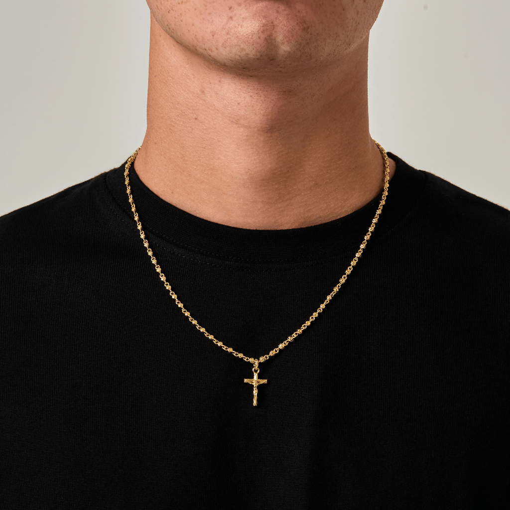 Rosary Crucifix (Gold)