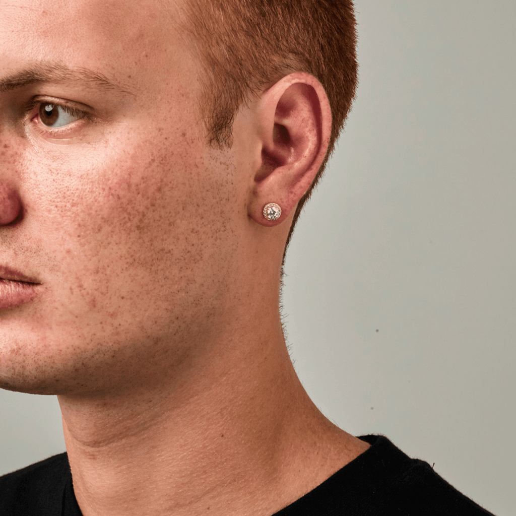 Small Diamond Stud Earring (Gold)