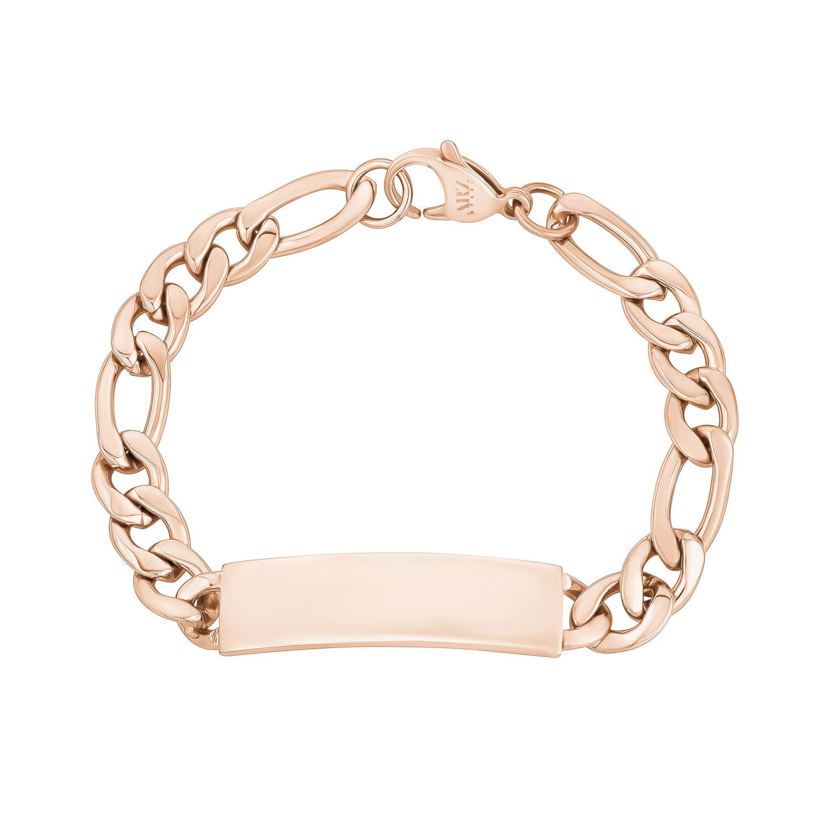 9mm Figaro Link ID Bracelet