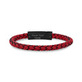 Red Leather Bracelet | 6MM