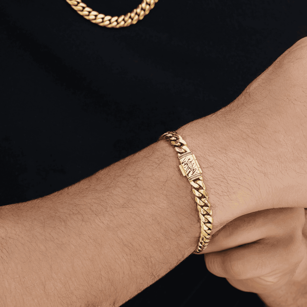 GLD Miami Cuban Link Bracelet - 8mm