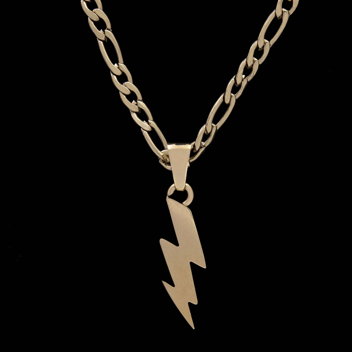 Micro Lightning Bolt Pendant