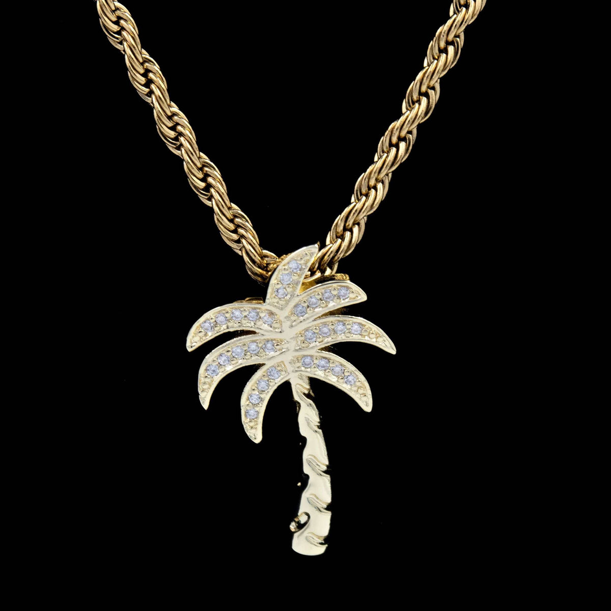 Micro Palm Tree Pendant