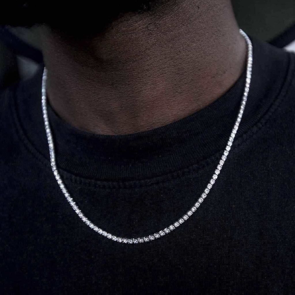 Micro Tennis Necklace