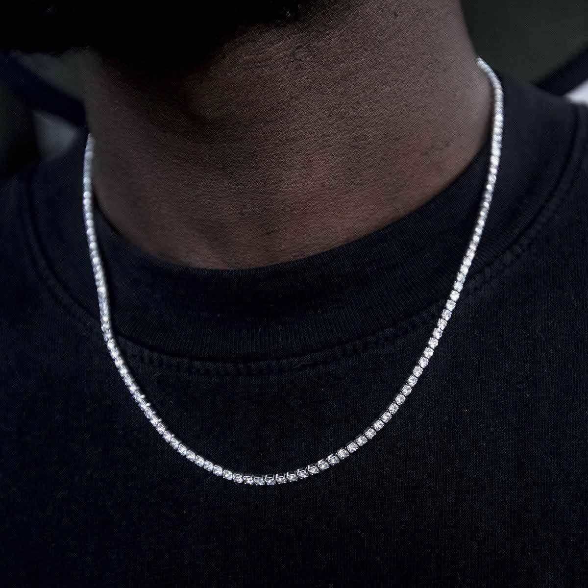 Micro Tennis Necklace