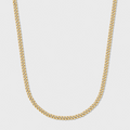Micro Cuban Link Chain (Gold)