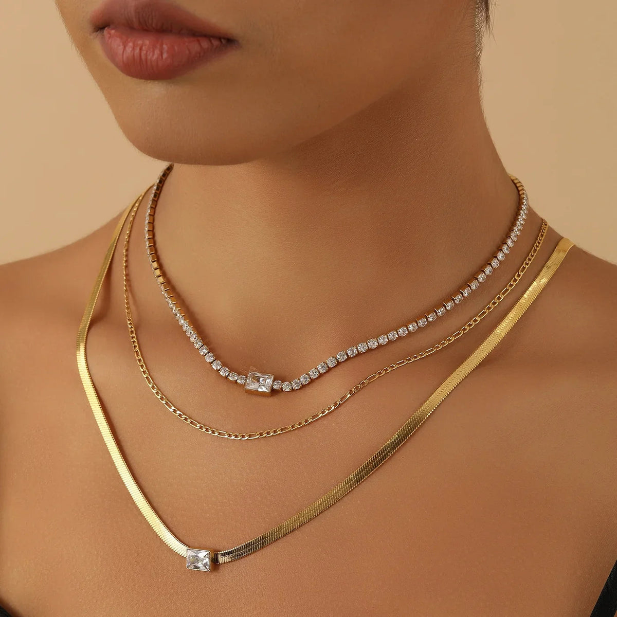 Crystal Necklace Set