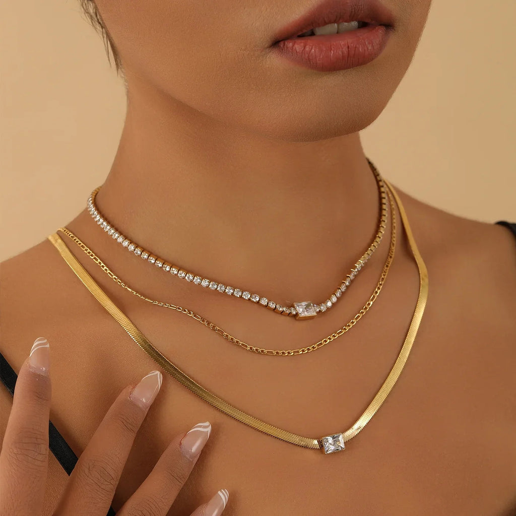 Crystal Necklace Set