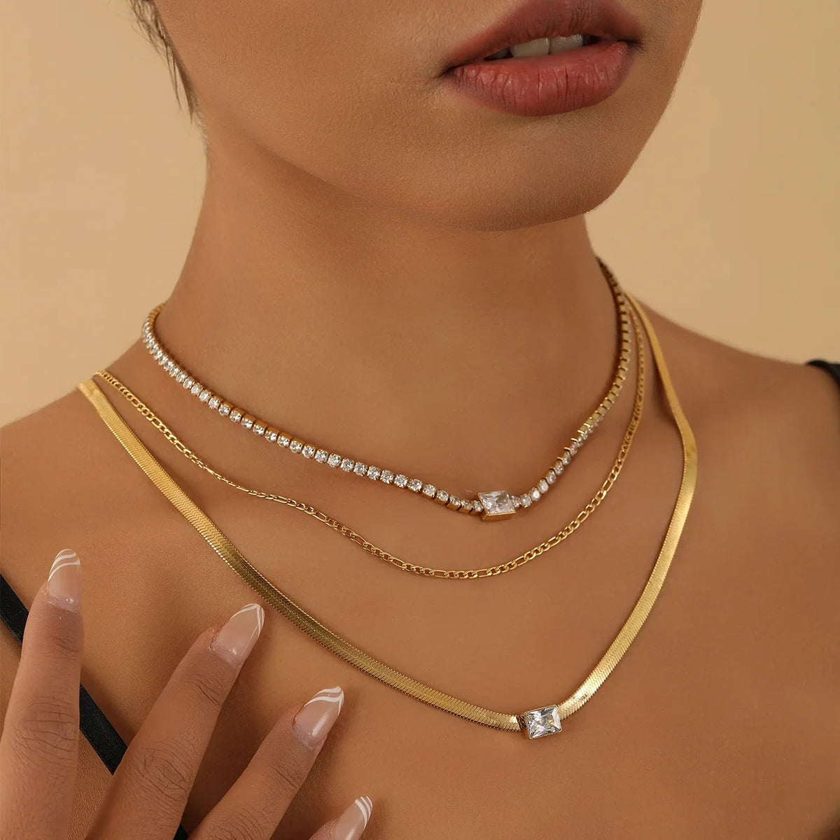Crystal Necklace Set