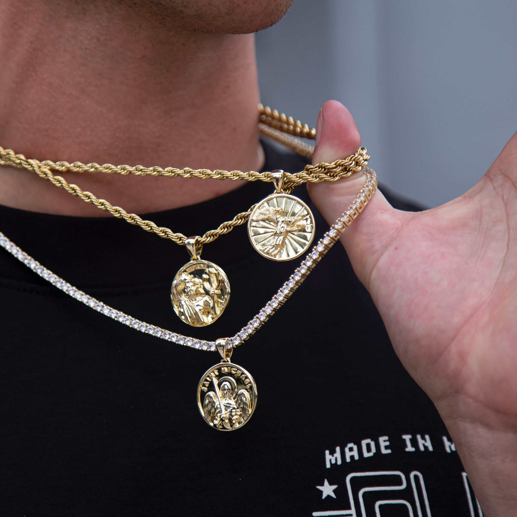 Neptune Coin Pendant