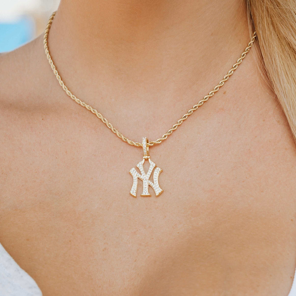New York Yankees Official MLB Micro Logo Pendant