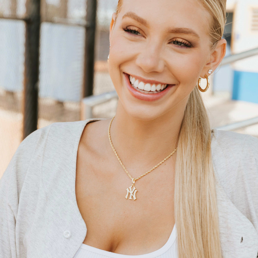 New York Yankees Official MLB Micro Logo Pendant