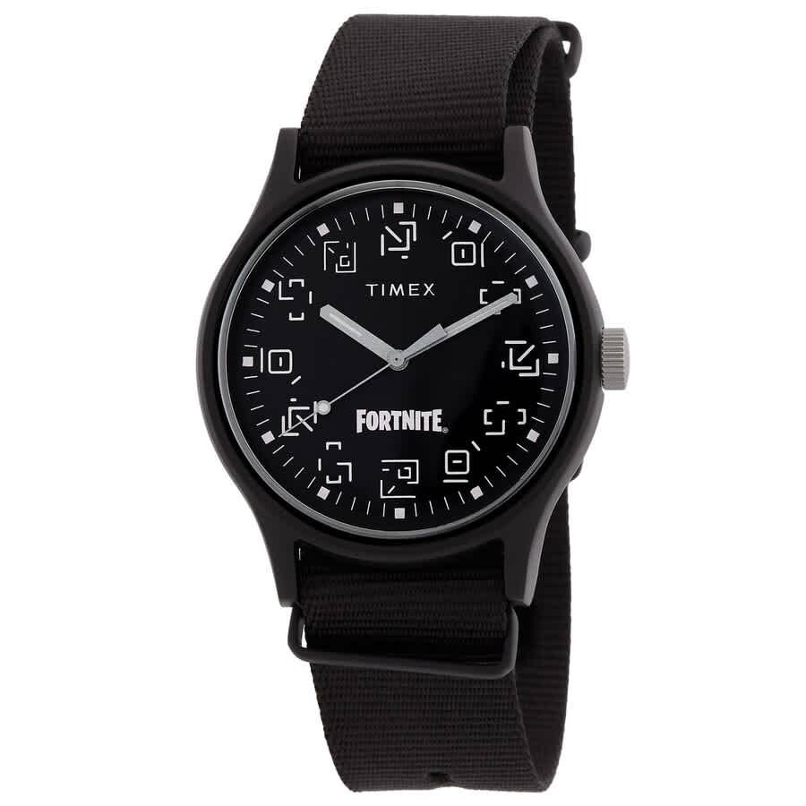 Timex Mk1 X Fortnite Quartz Black Dial Mens Watch