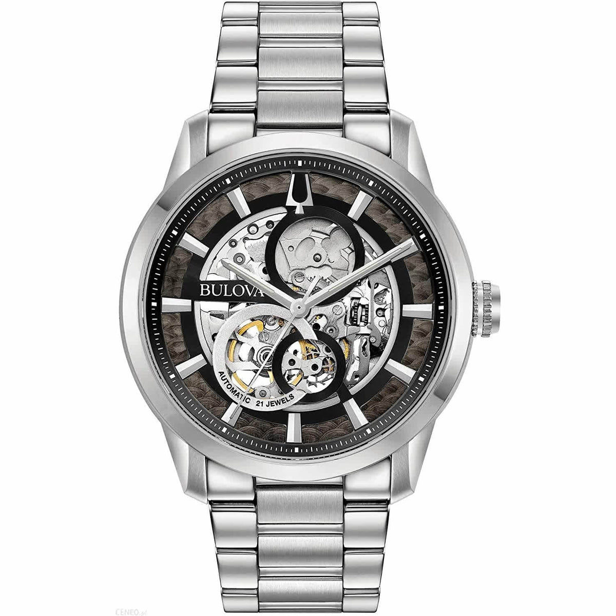 Bulova Men's Sutton Black Dial Watch