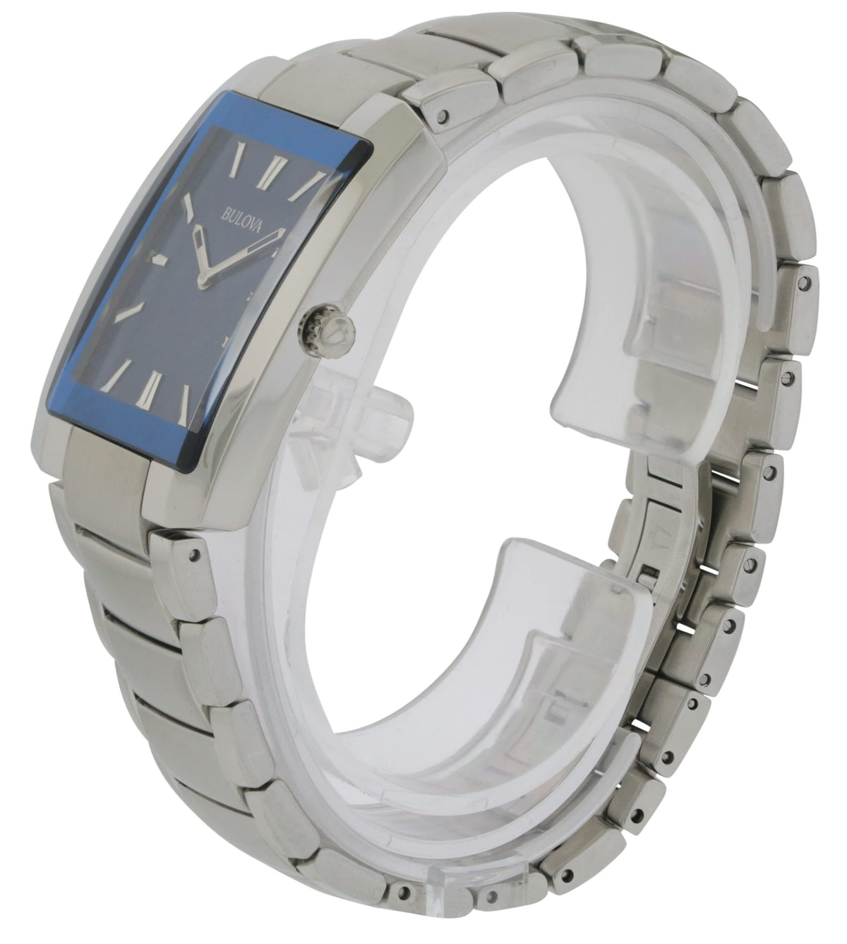 Bulova Stainless Steel Mens Watch